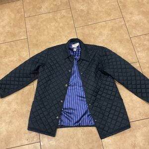 Liz Claiborne Men's Navy Quilted Jacket